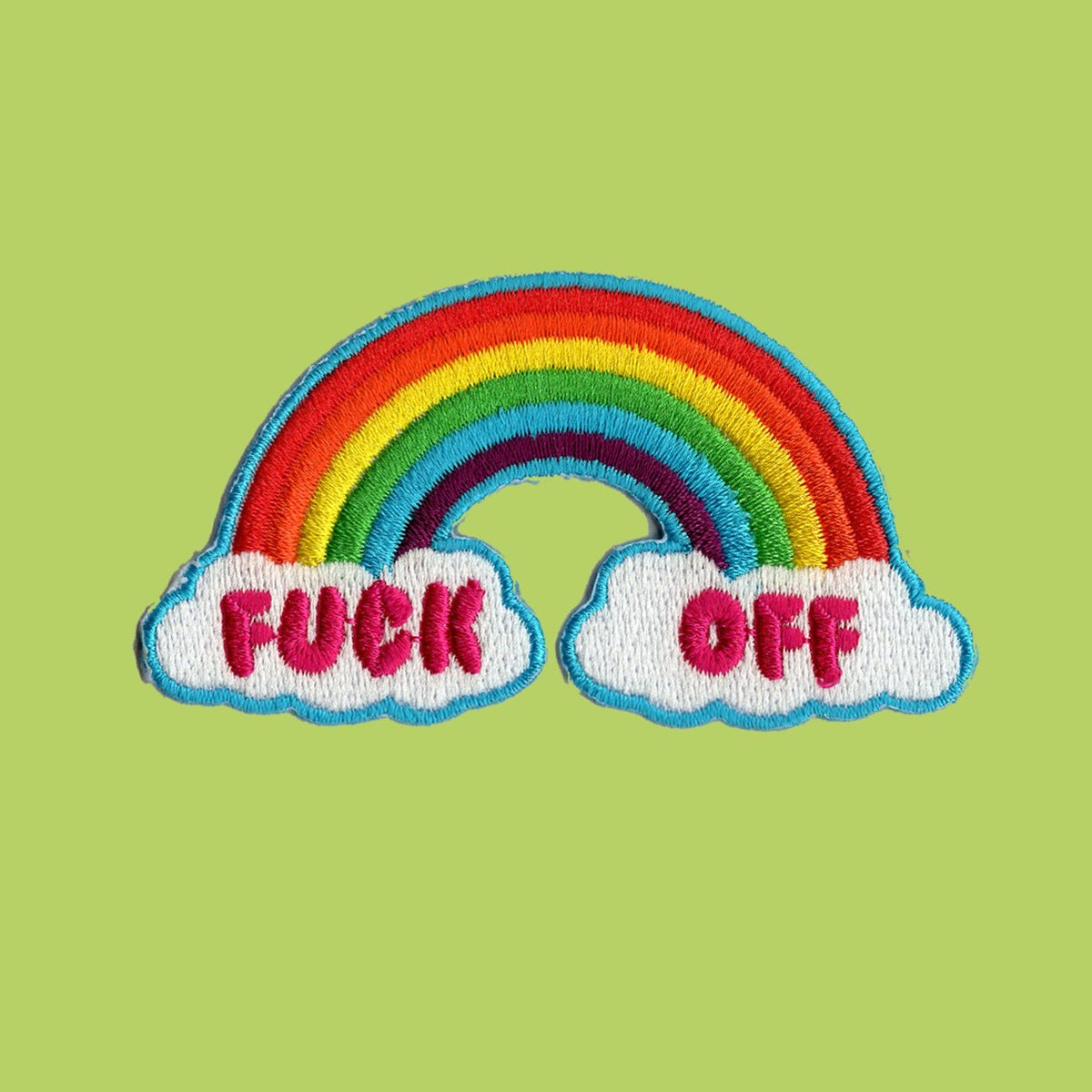 Fuck Off Rainbow Totes