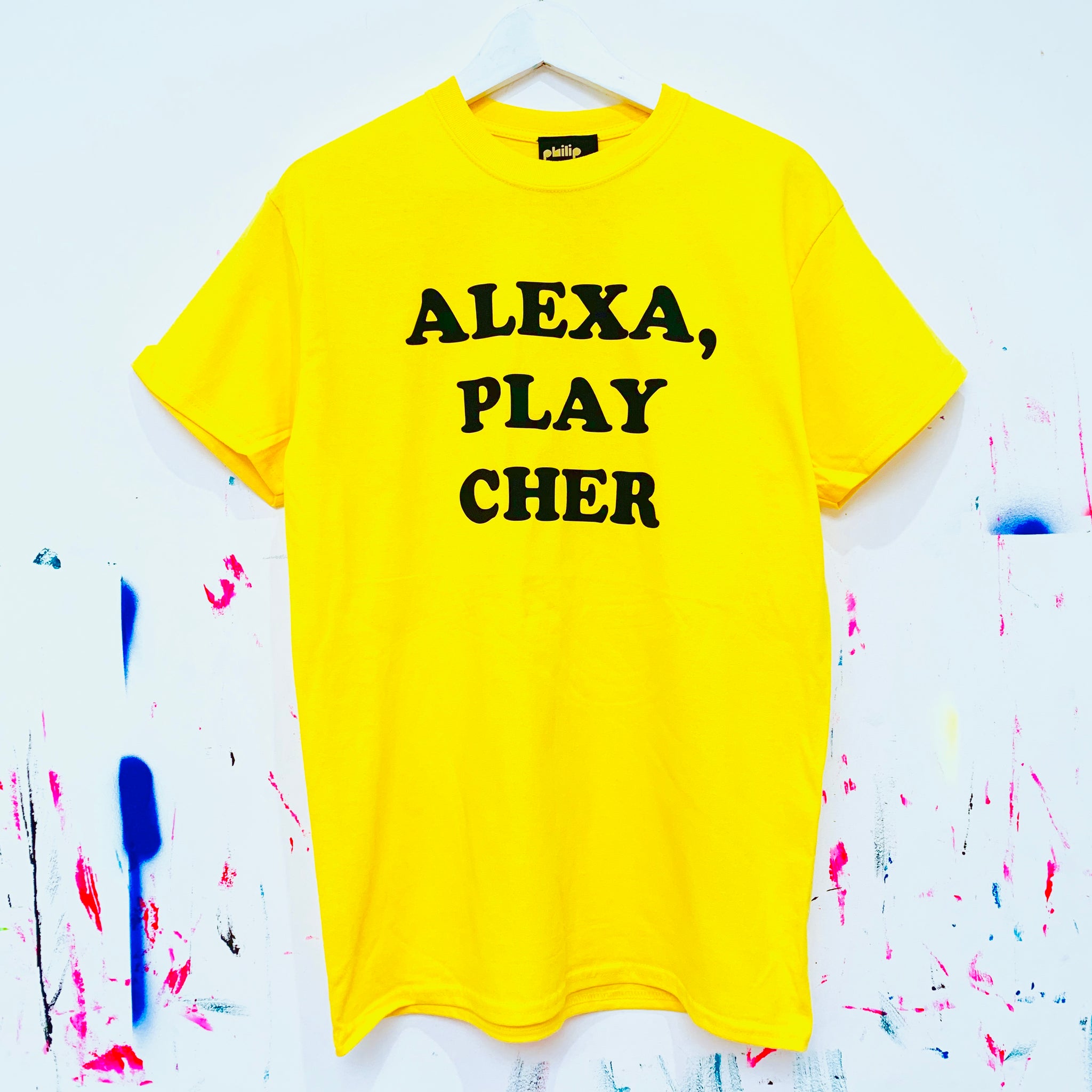 Alexa, Play Cher T-Shirt Yellow