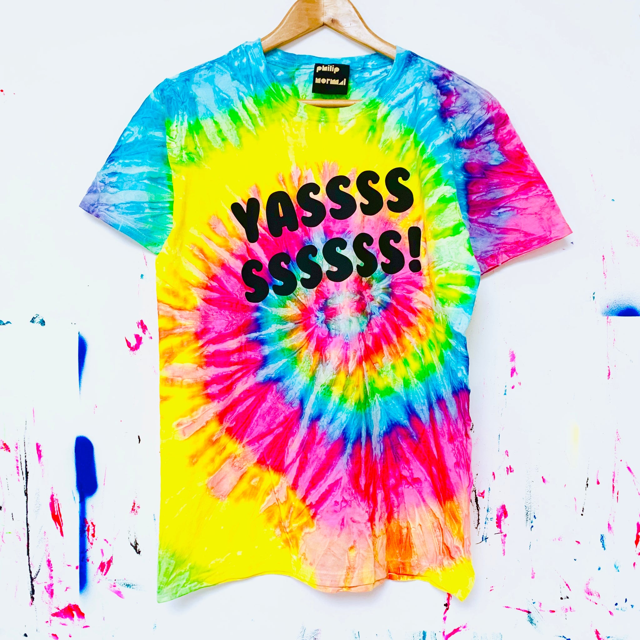 YASSSS Tie Dye T-Shirt