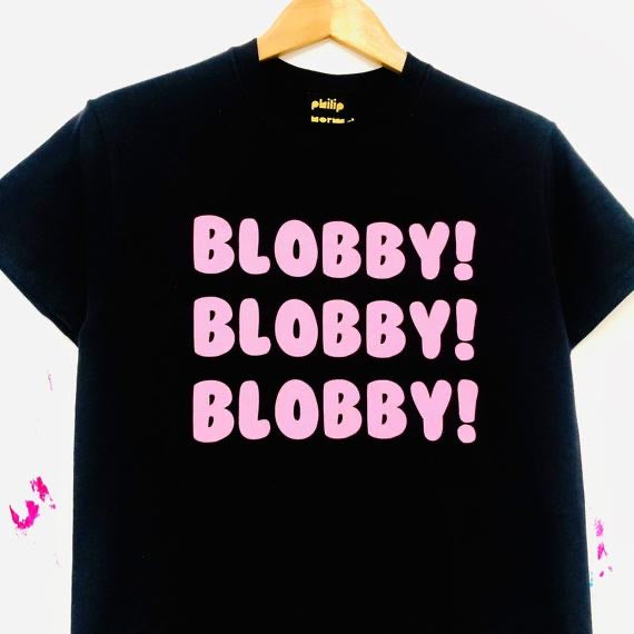 Blobby! Blobby! Blobby! T-shirt