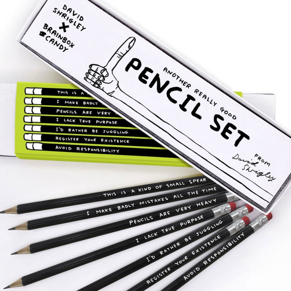 David Shrigley Pencil set 2