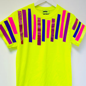 LTD Edition Neon Yellow Off-cuts T-Shirt
