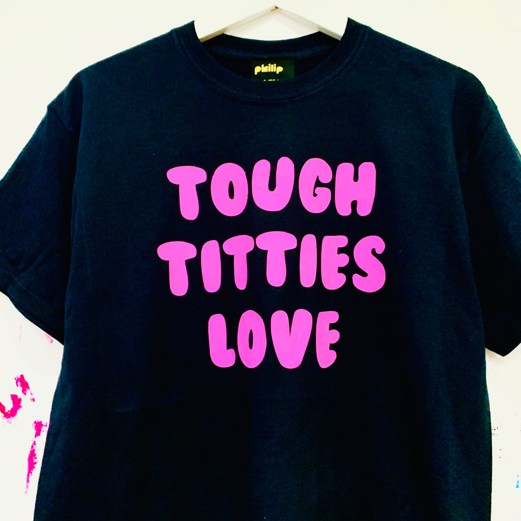TOUGH TITTIES LOVE t shirt