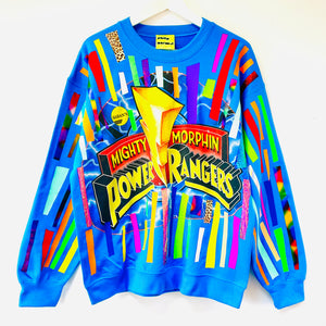 Power Rangers Off Cut Sweatshirt