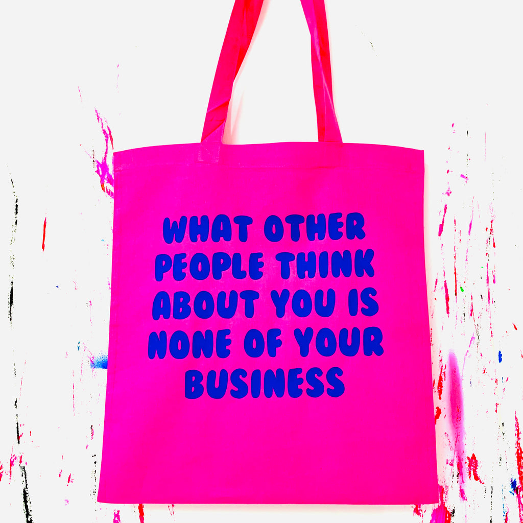 Other People Tote Bag - Pink