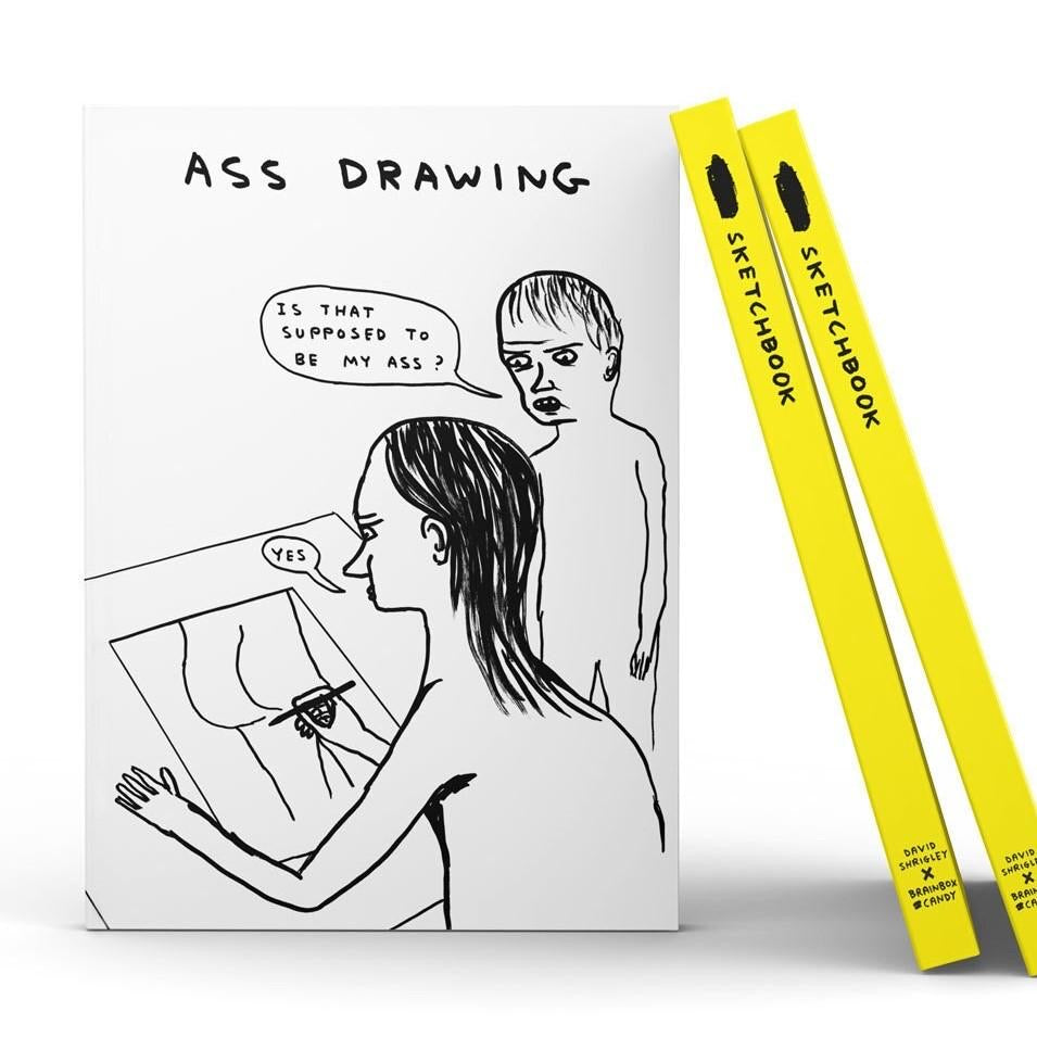 Ass Drawing Sketchbook by David Shigley