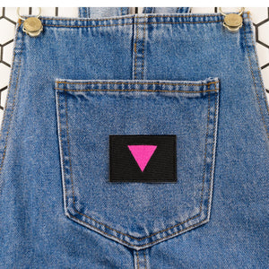 Pink Triangle Patch