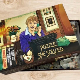 Puzzle She Solved Jigsaw Puzzle