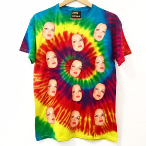 Tie Dye Britney Face T-Shirt