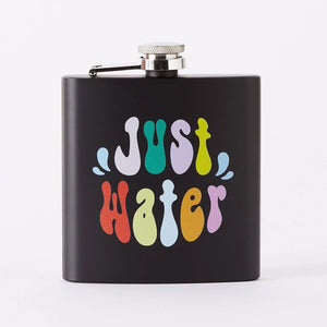 JUST WATER Hip Flask