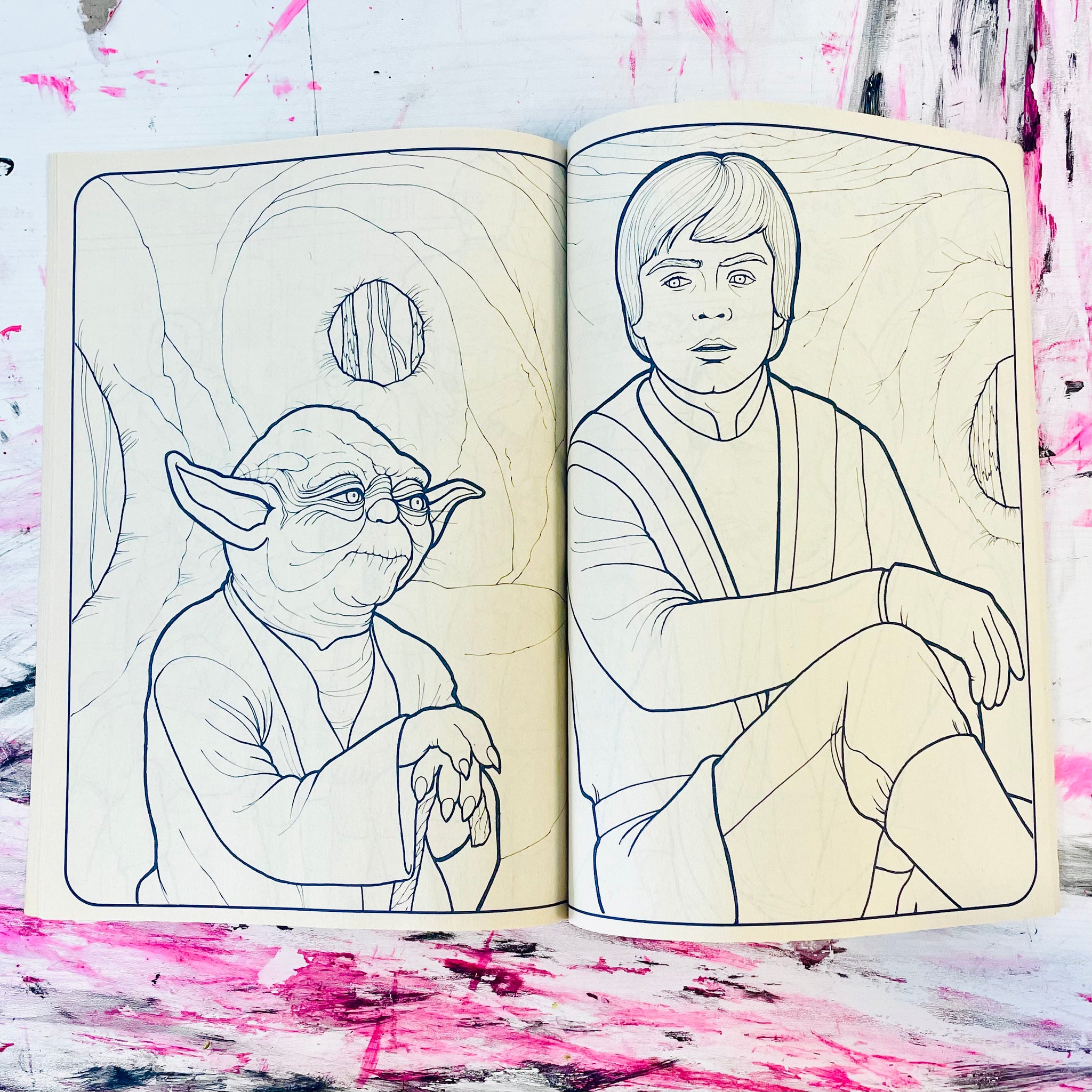 Star Wars Colouring Book - 1983