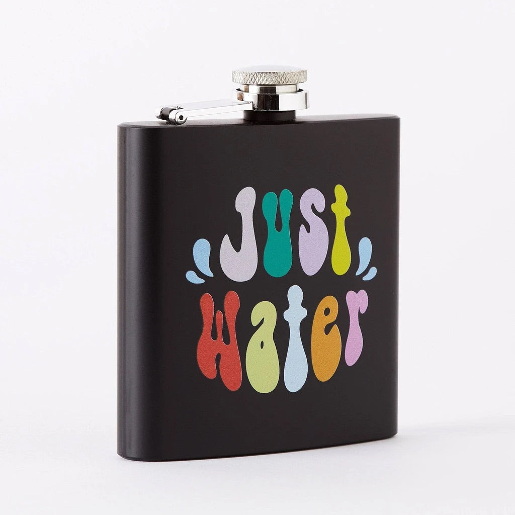 JUST WATER Hip Flask