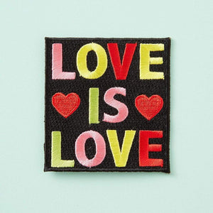 LOVE IS LOVE Embroidered Patch