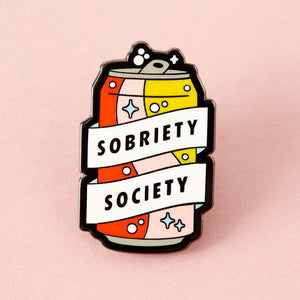 SALE - Sobriety Society Enamel Pin