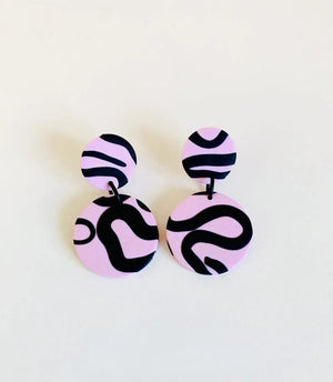 Octopussy Earrings - Pink