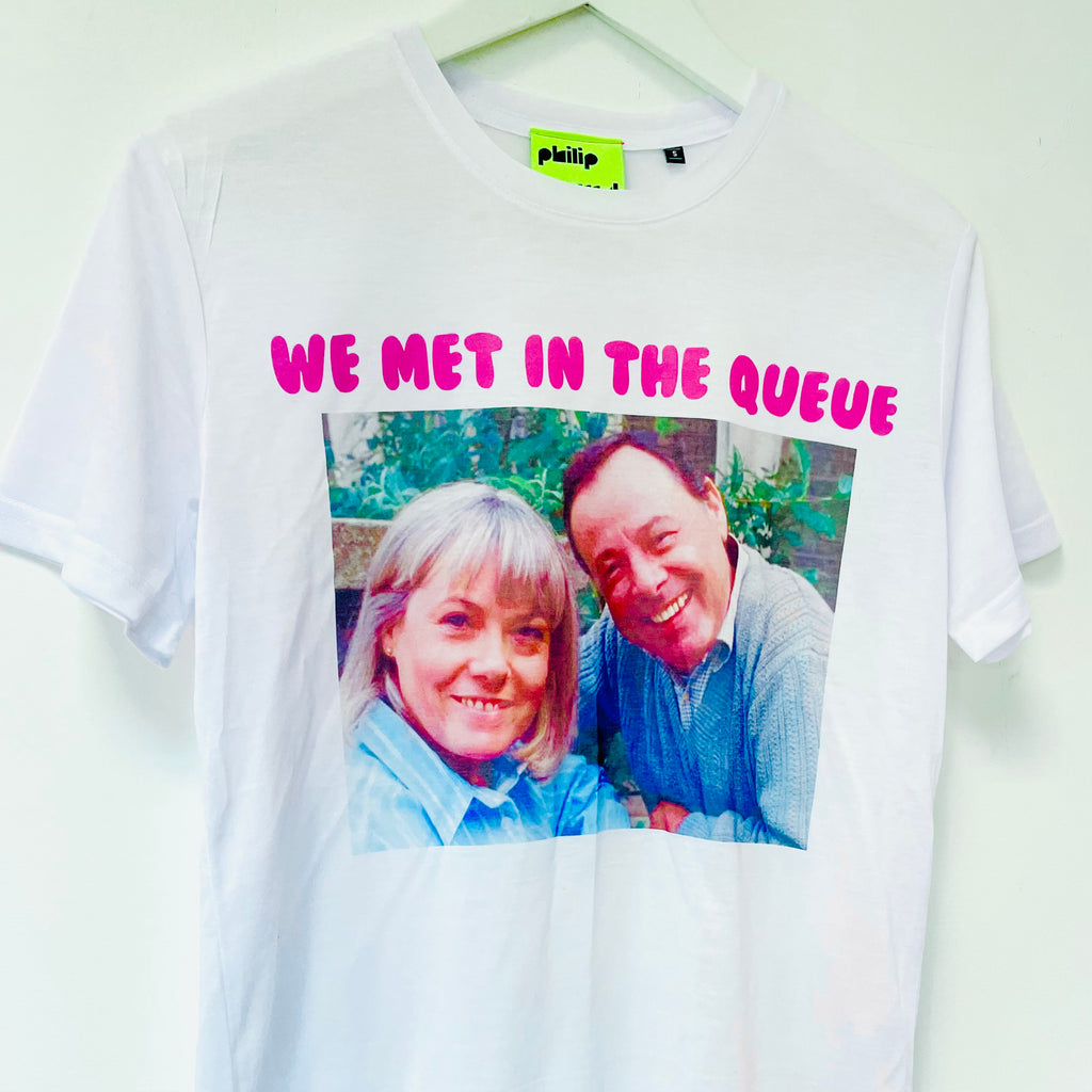 SALE - We Met In The Queue T-Shirt