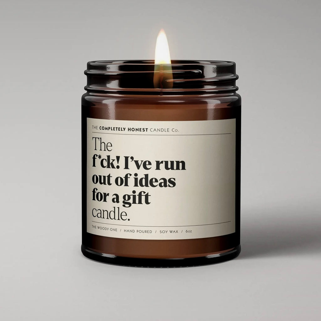 ‘F*ck! I've run out of ideas for a gift’ Scented Candle