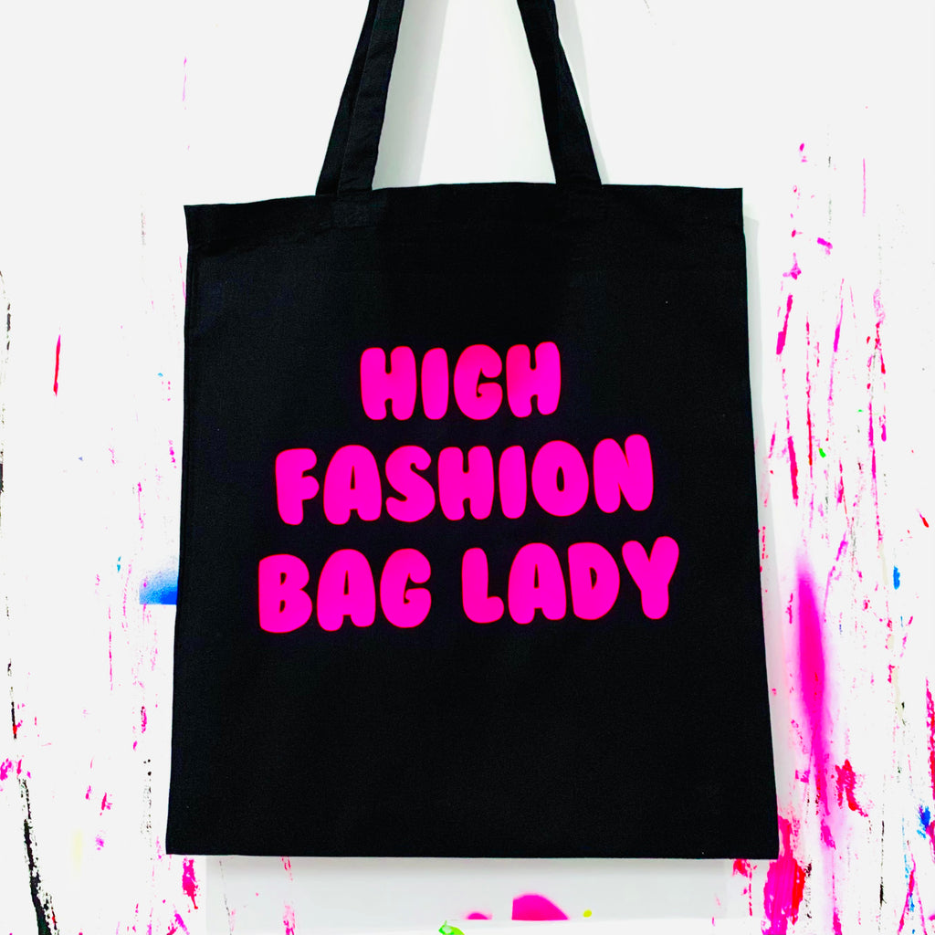 High Fashion Bag Lady Tote Bag