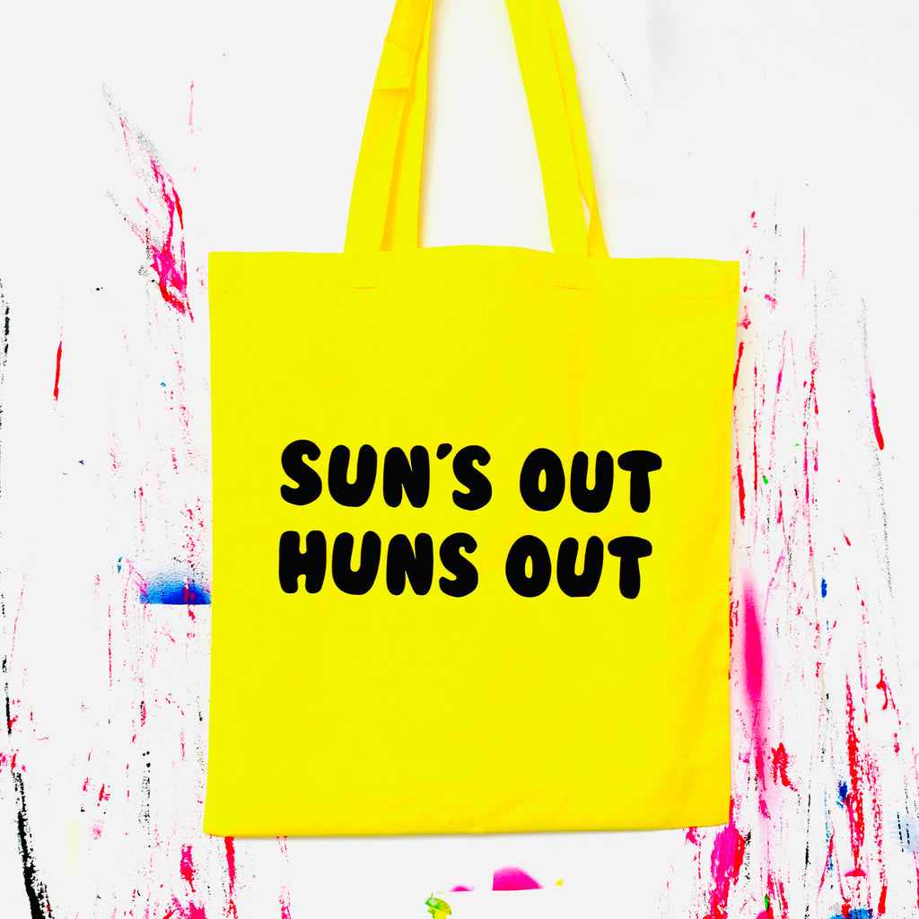 SUN’S OUT HUNS OUT Tote bag