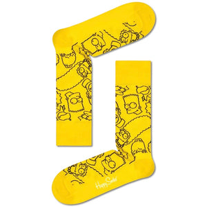 Simpsons Happy Socks - Yellow