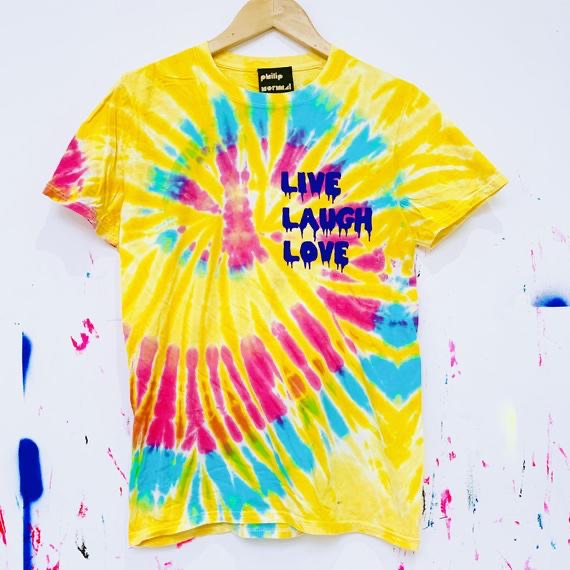 Live Laugh Love Tie Dye T-Shirt