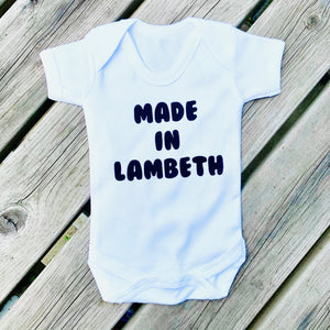 MADE IN LAMBETH Baby Grow