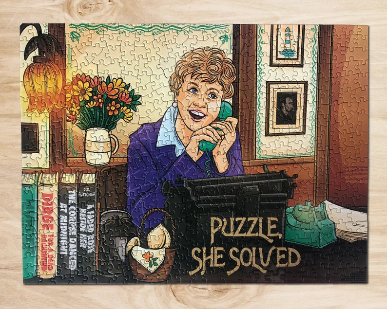 Puzzle She Solved Jigsaw Puzzle