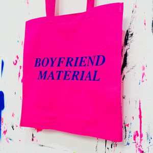 Boyfriend Material Tote Bag