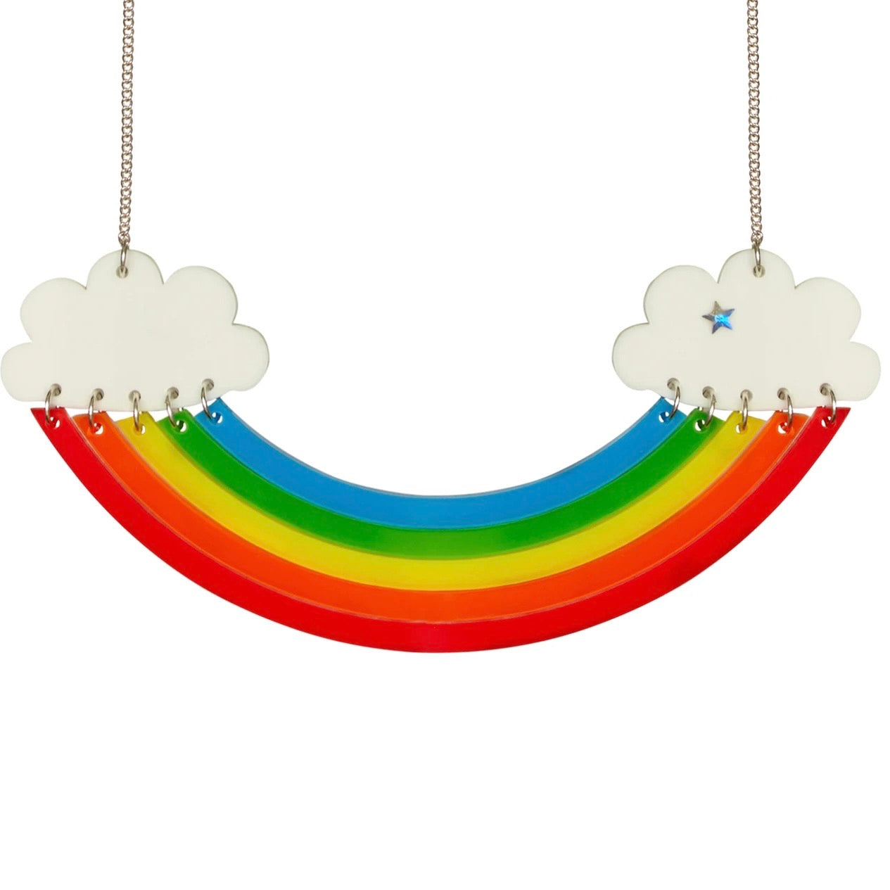 RAINBOW CLOUDS Necklace