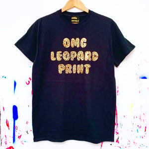 OMG LEOPARD PRINT T-Shirt